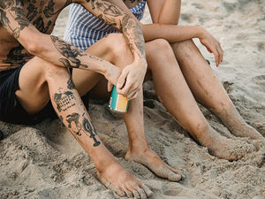 ¿Cuánto dura un tatuaje temporal en la playa?