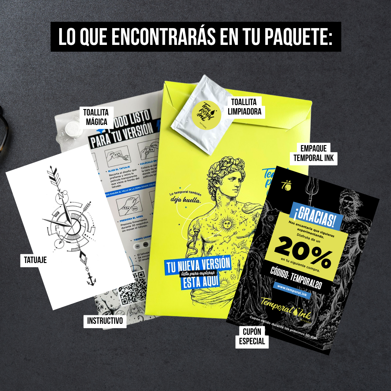 Tatuaje Audífonos