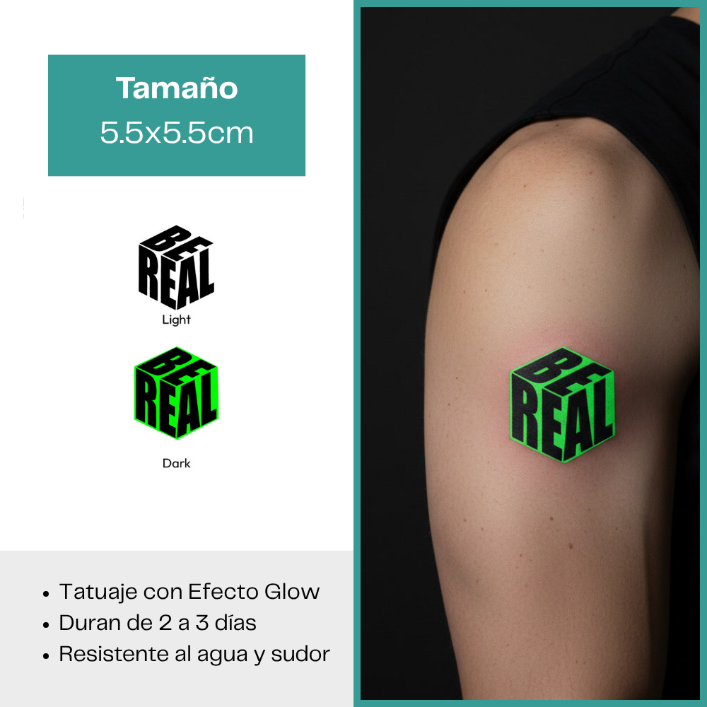 Tatuajes Temporales Luminosos Colección Streetwear & Viral | Duran 2–3 días
