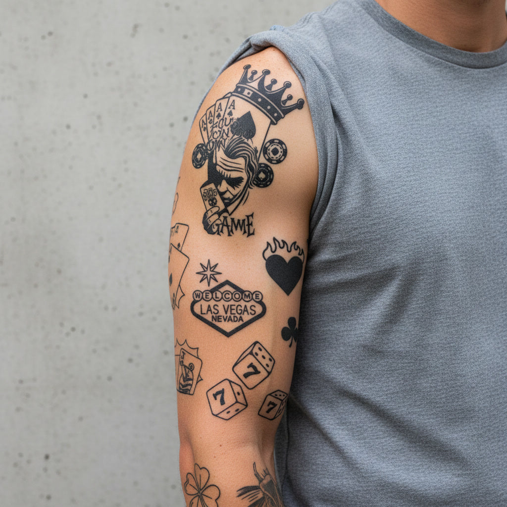 Pack Tatuaje Temporal Casino Vegas