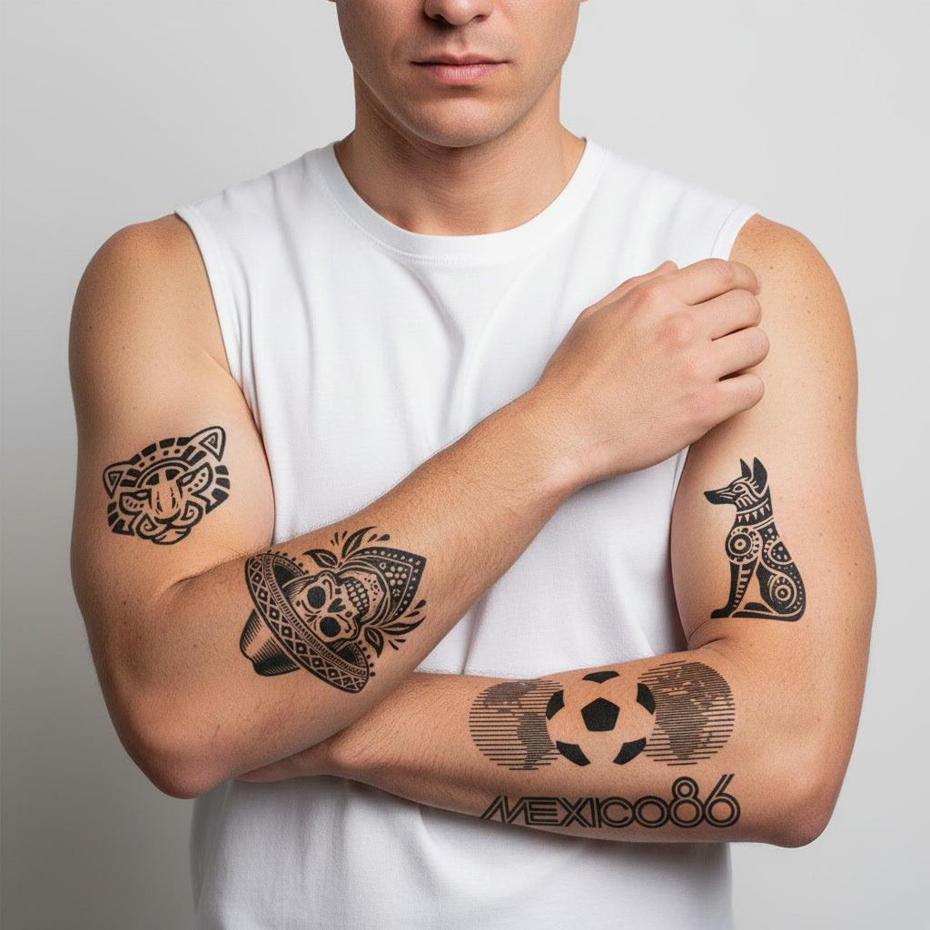 Pack Tatuaje Temporal Cultura Mexicana