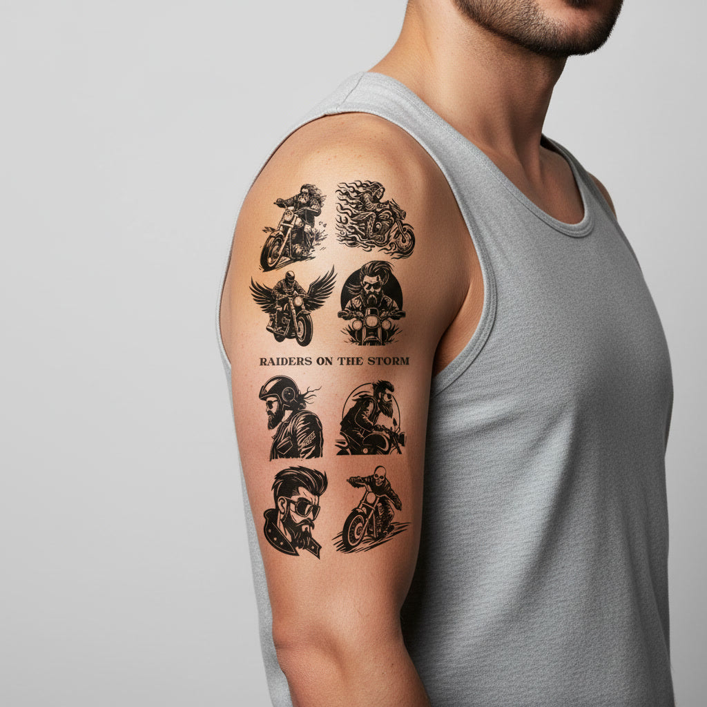 Pack Tatuaje Temporal Riders Storm