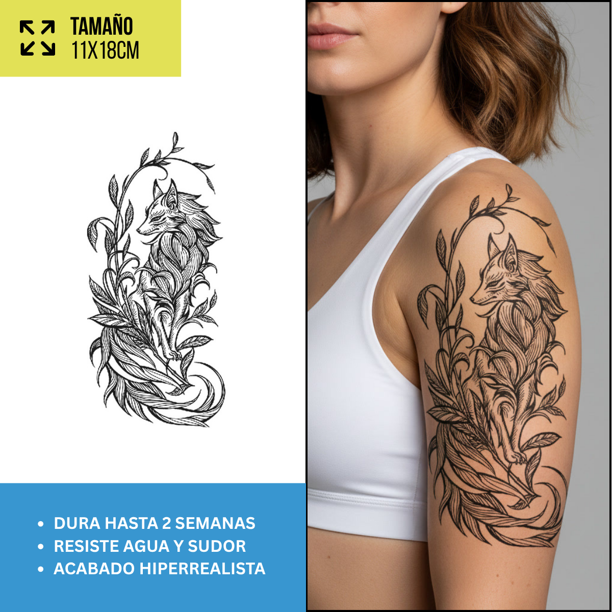 Tatuajes Temporales Mariposas & Delicados | Duran hasta 2 semanas