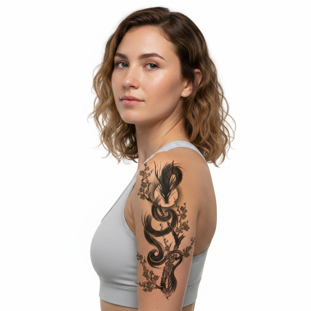 Colección Dragones Tatuajes Temporales de Jagua
