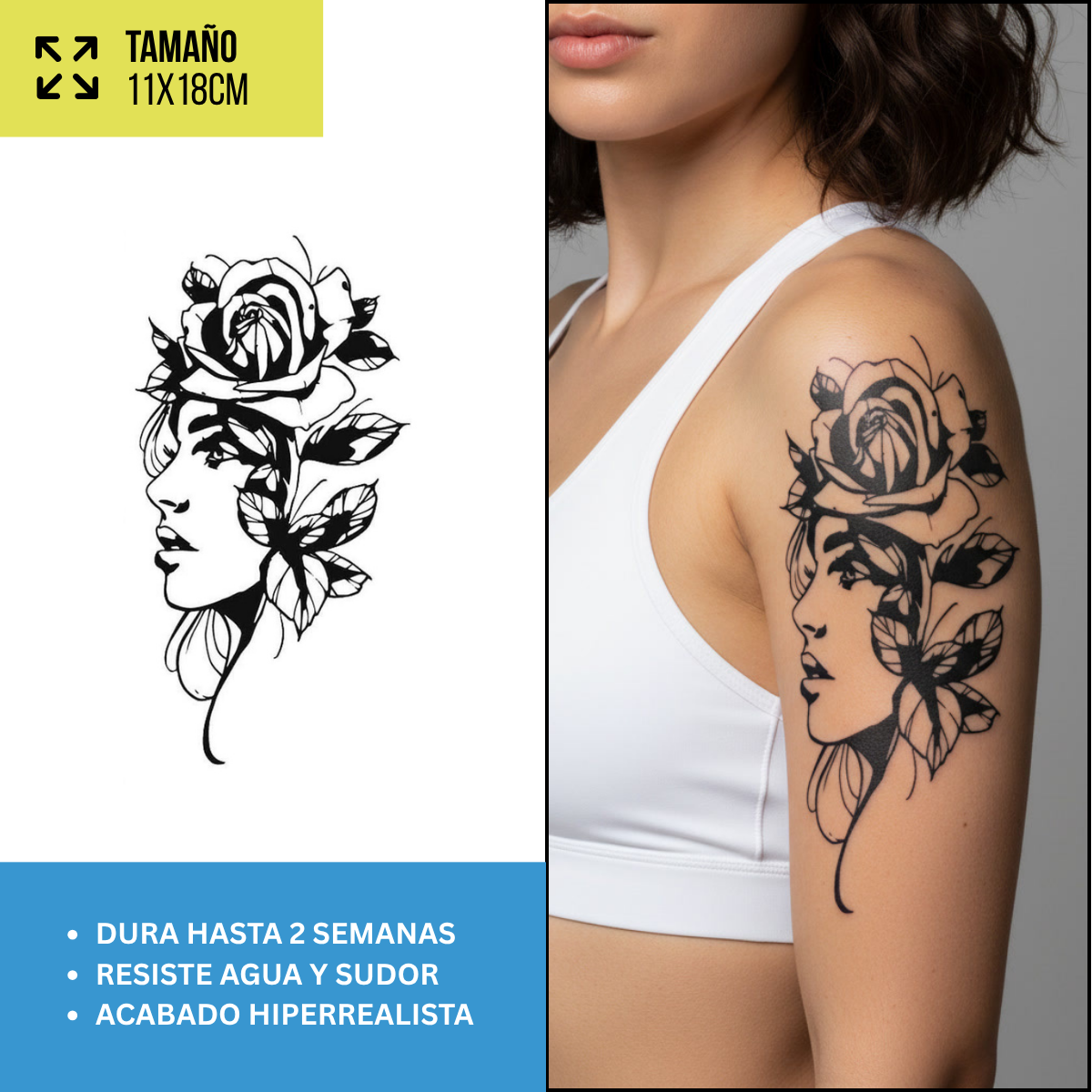Tatuajes Temporales Streetwear & Pop | Duran Hasta 2 semanas