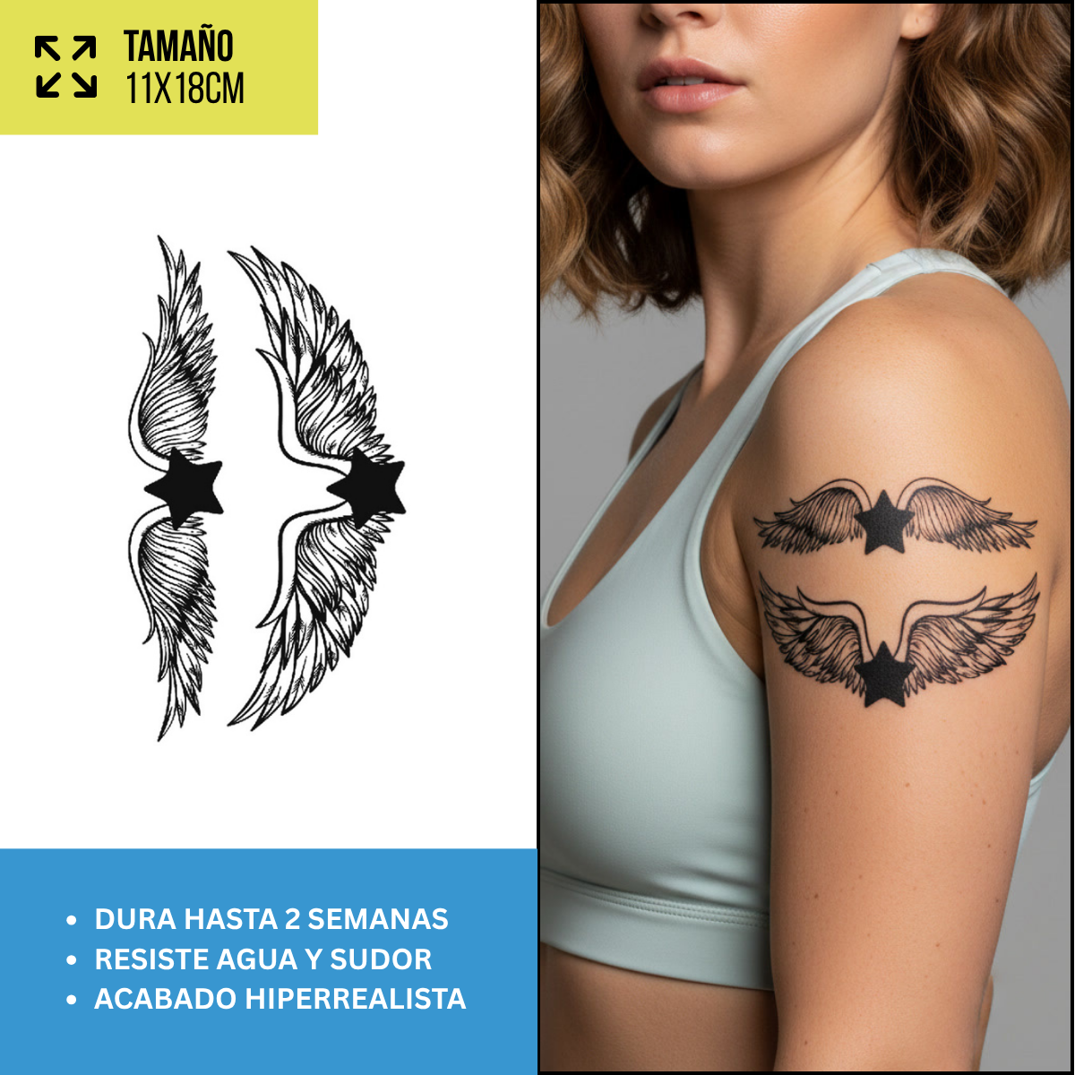 Tatuajes Temporales Náutico & Explorador | Duran Hasta 2 Semanas