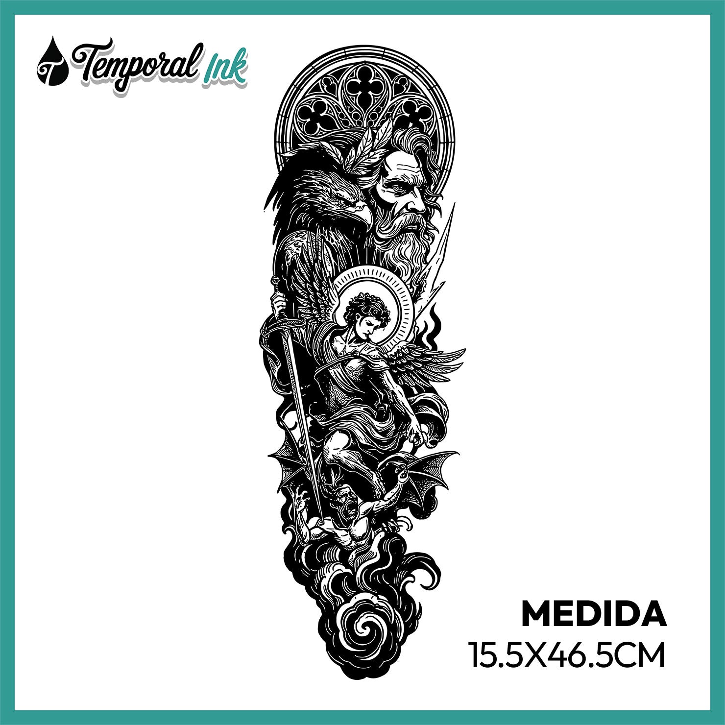 Manga Arcángel Guerrero Clásico