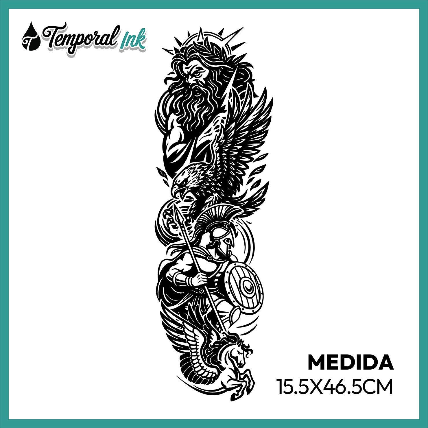 Manga Dios Guerrero y Espartano