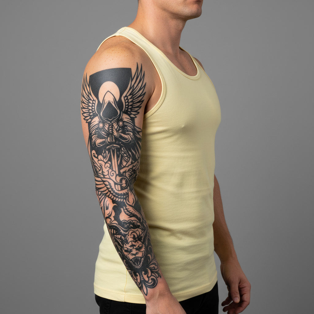 Manga Ángel Encapuchado Protector