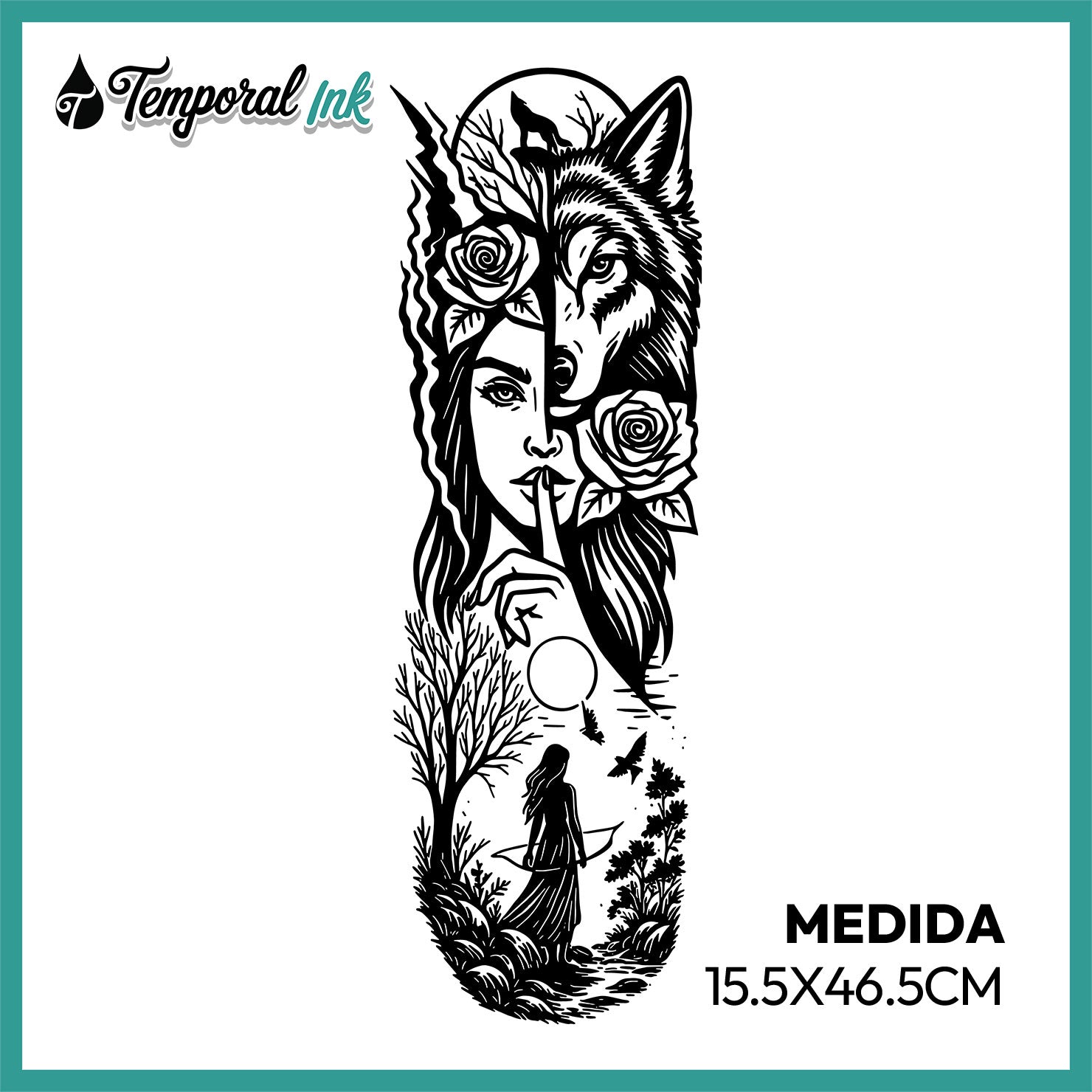 Manga Mujer Lobo Silencio