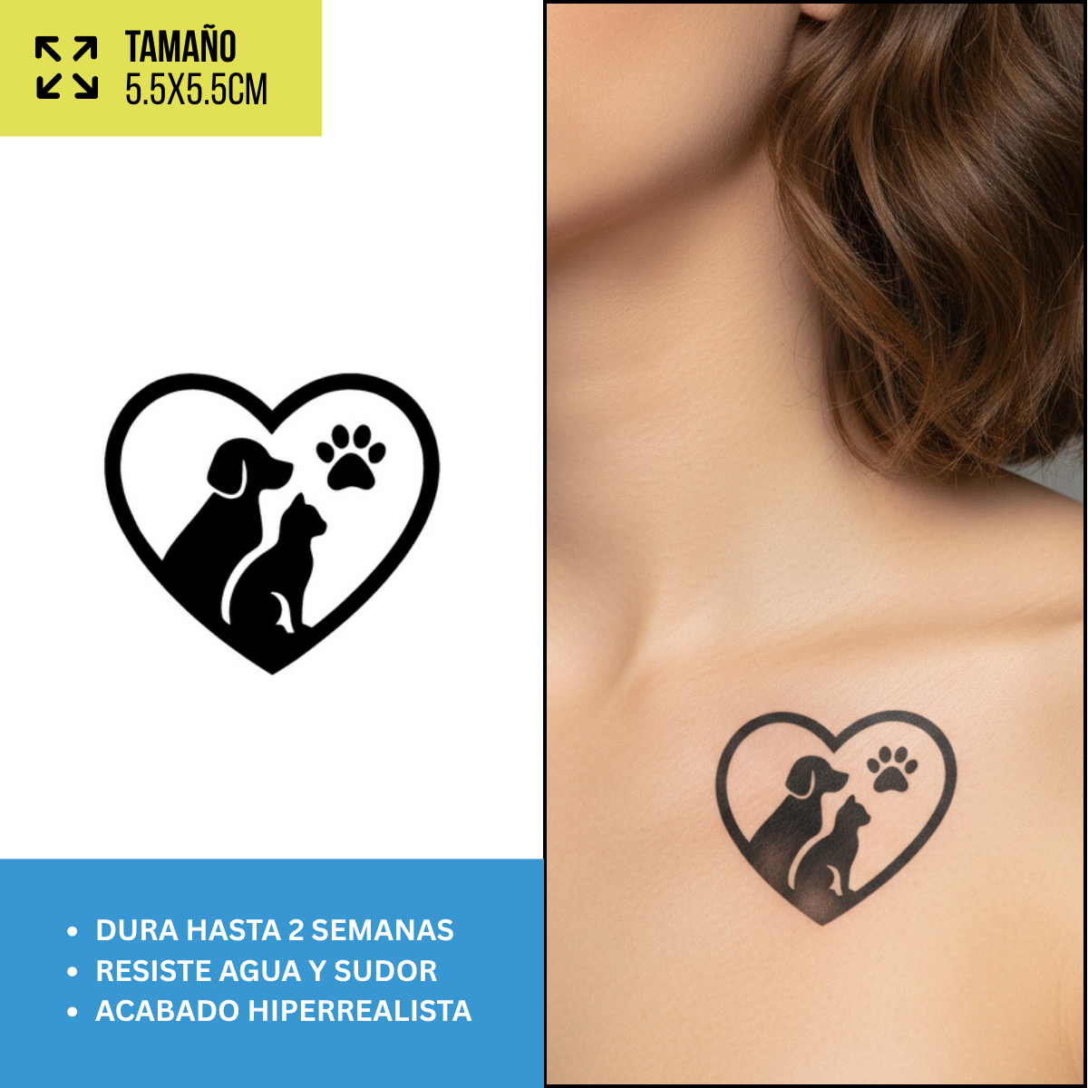 Tatuajes Temporales Colección Virales y Cultura Latina