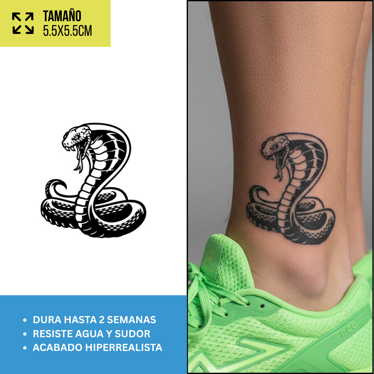 Tatuajes Temporales Colección Dark y Góticos
