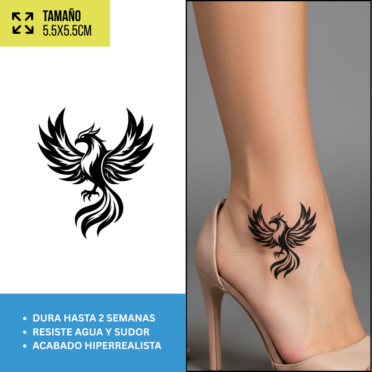 Tatuajes Temporales Colección Místicos y Espirituales