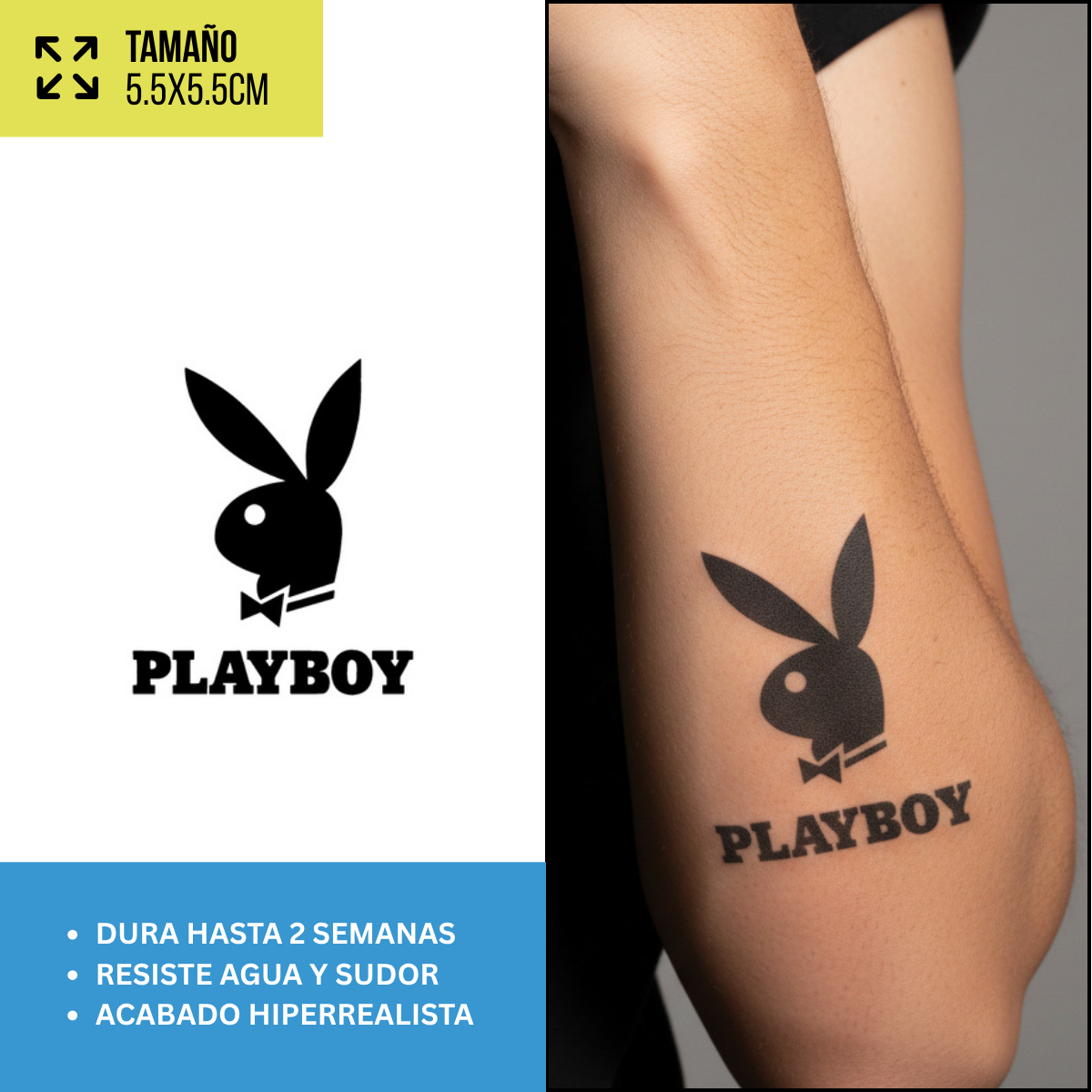 Tatuajes Temporales Colección Anime y Cultura Pop