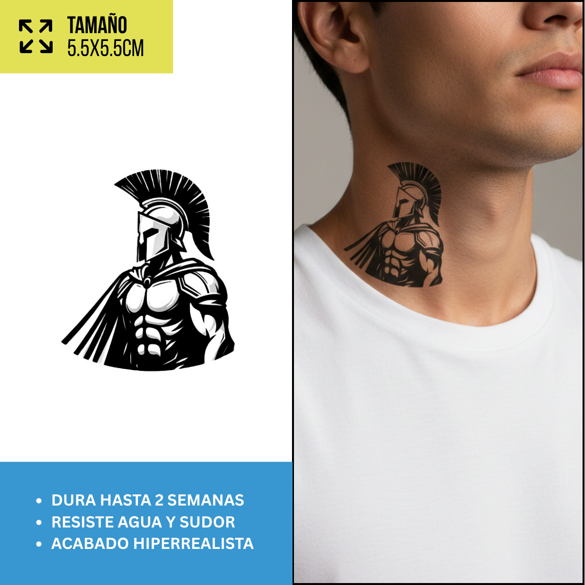Tatuajes Temporales Colección Místicos y Espirituales