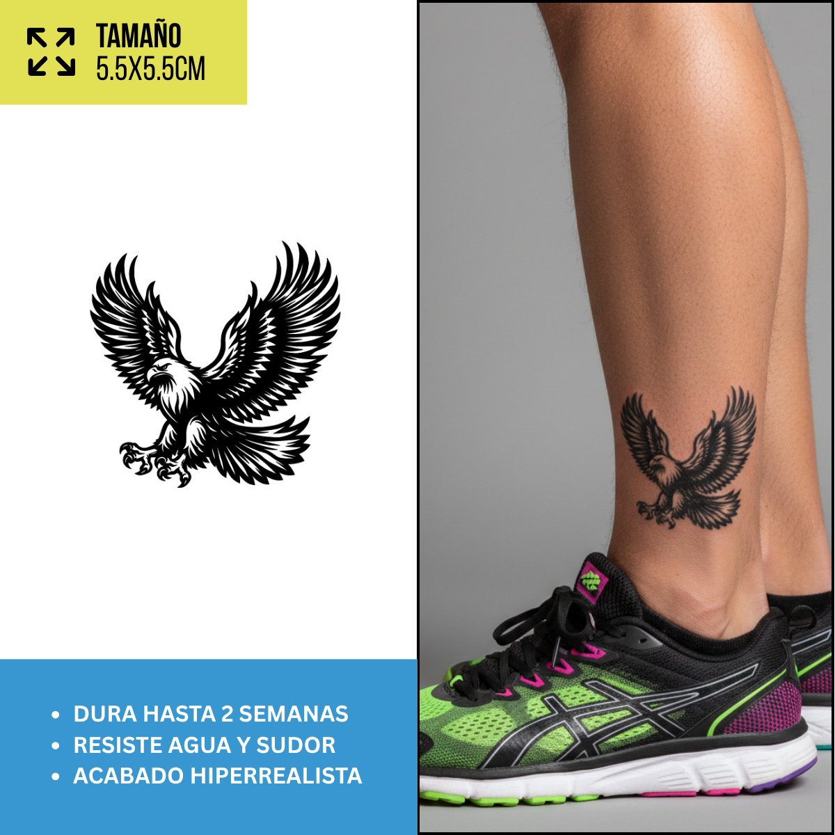 Tatuajes Temporales Colección Místicos y Espirituales