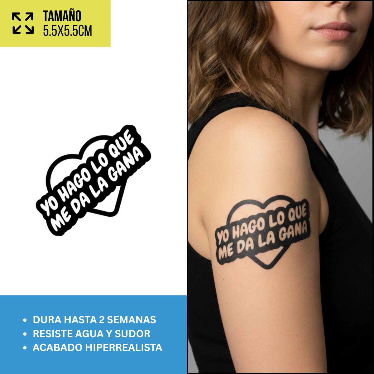 Tatuajes Temporales Colección Streetwear y Reggaetón