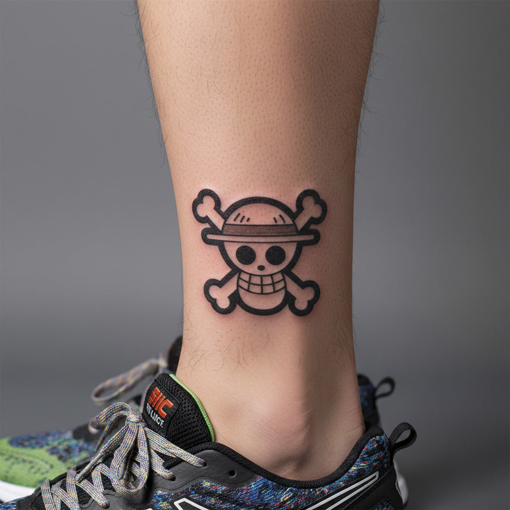 Tatuaje temporal One Piece