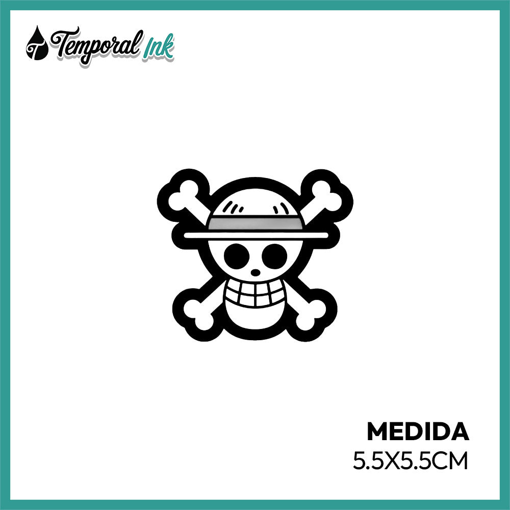 Tatuaje temporal One Piece