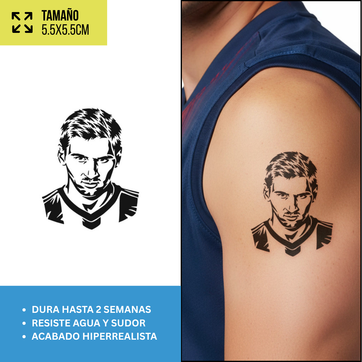 Tatuajes Temporales Pop y Lifestyle | Hombre y Mujer