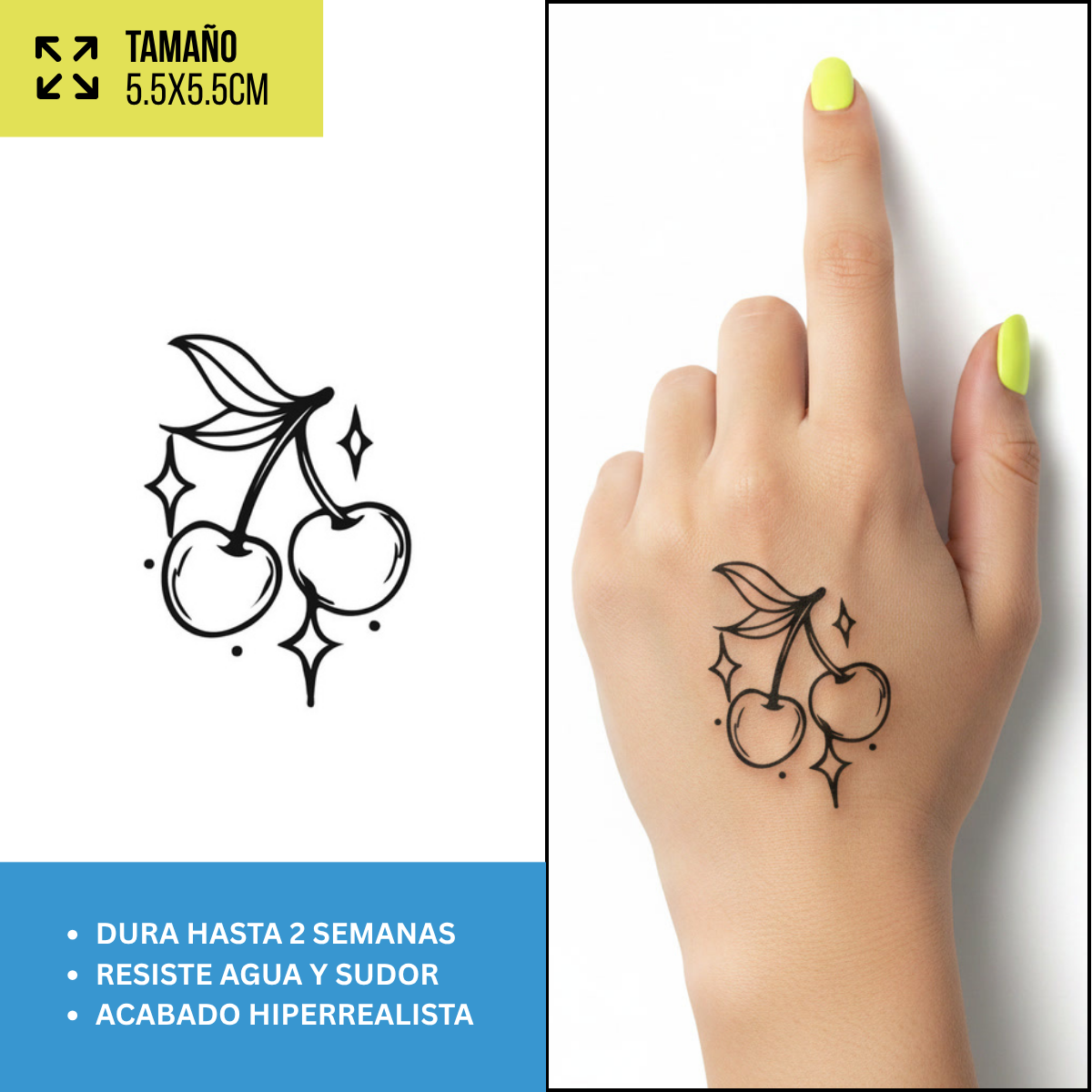 Tatuajes Temporales Mariposas y Delicados | Duran hasta 2 Semanas