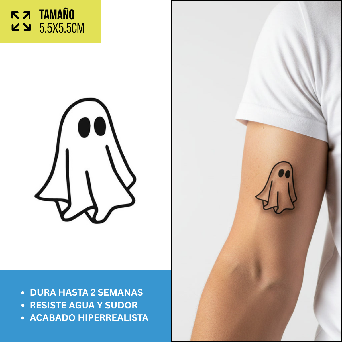 Tatuajes Temporales Más Vendidos | Duran hasta 2 Semanas