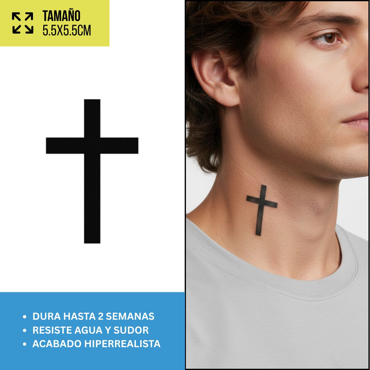 Tatuajes Temporales Alas, Ángeles y Espirituales | Duran hasta 2 Semanas