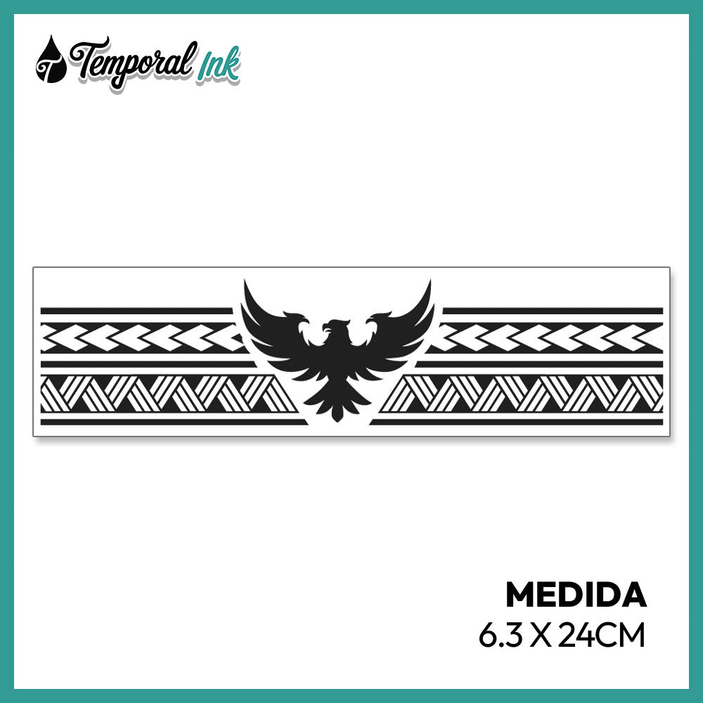 Tatuaje Brazalete Ave Totémica