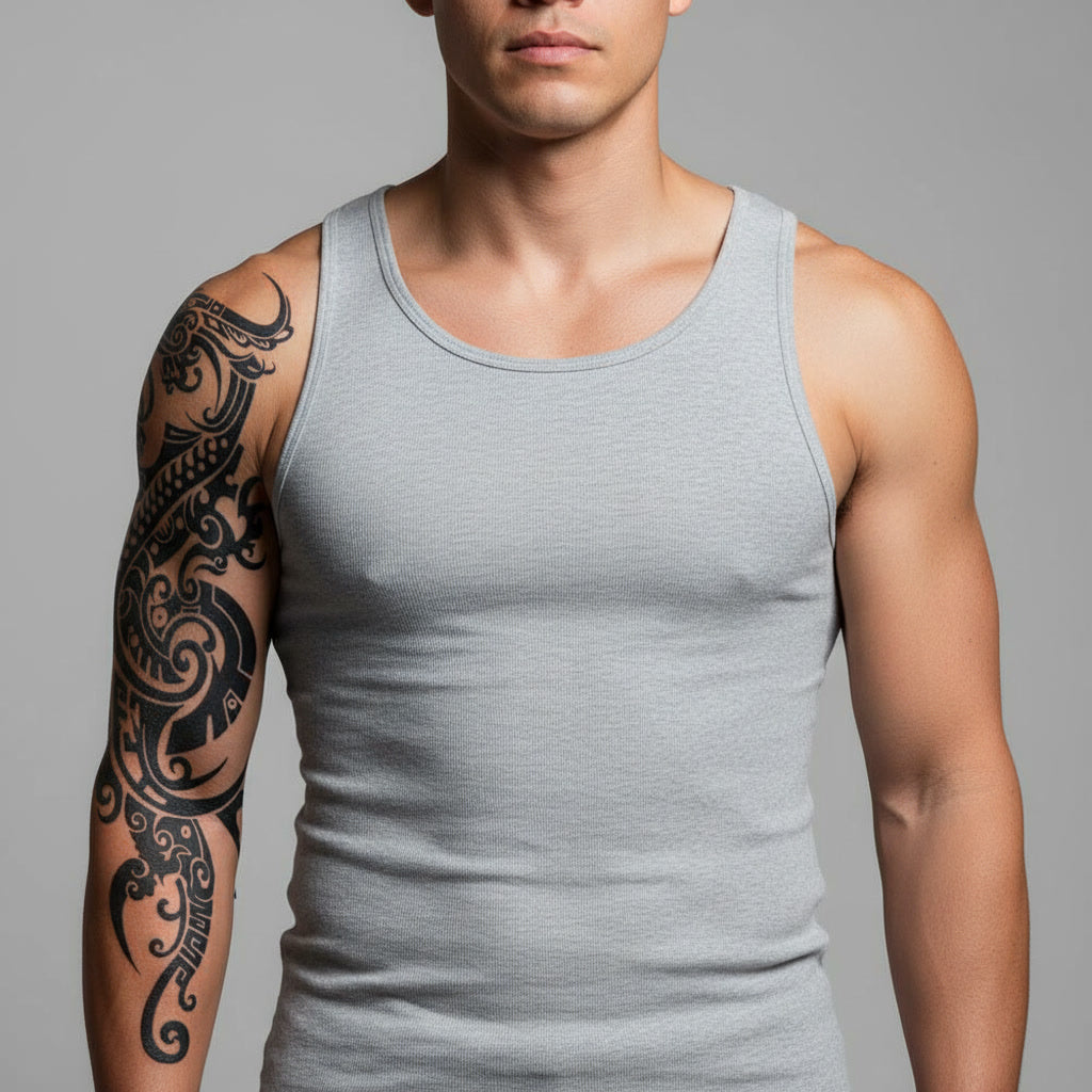 Manga dragón tribal