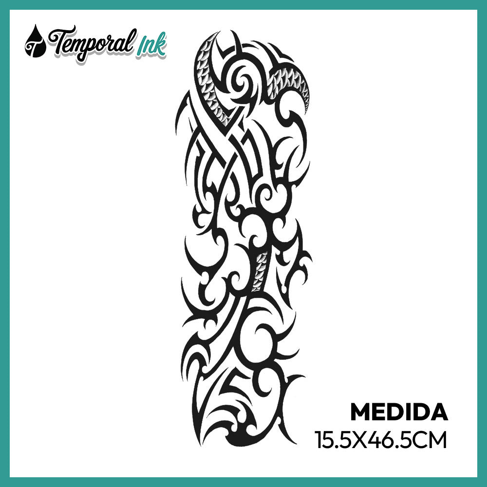 Manga tribal orgánica