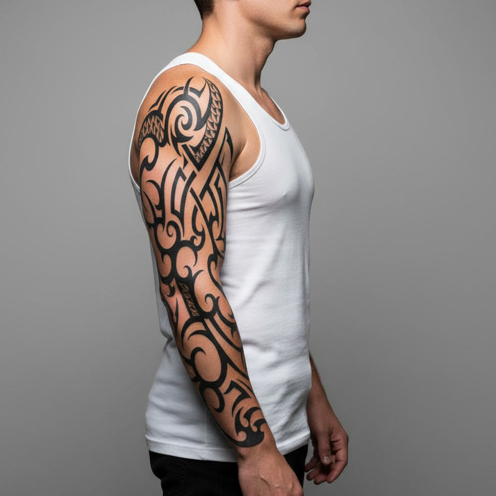 Manga tribal orgánica