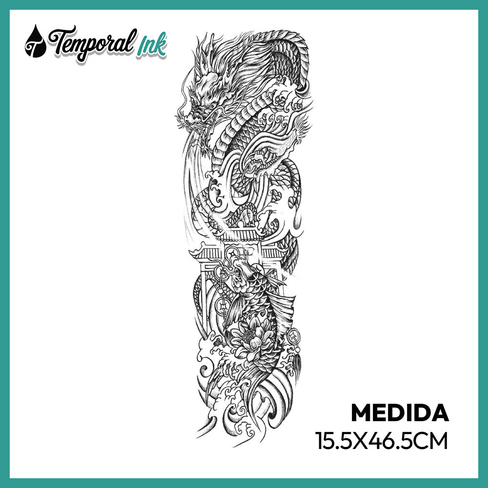 Manga dragón y carpa