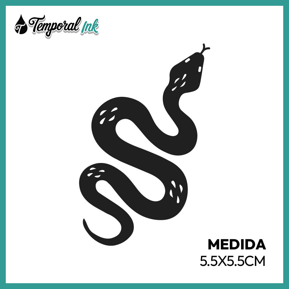 Tatuaje Serpiente Minimal