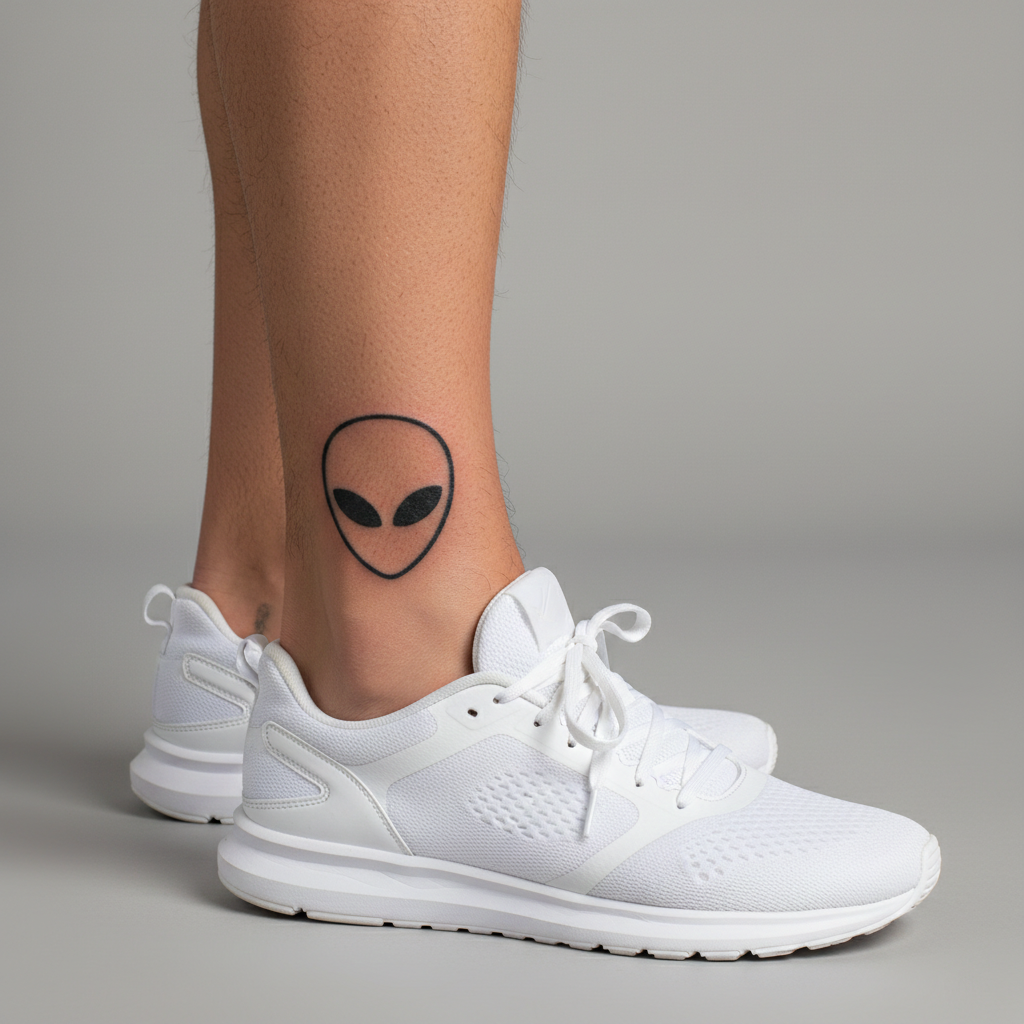 Tatuaje Rostro Alien