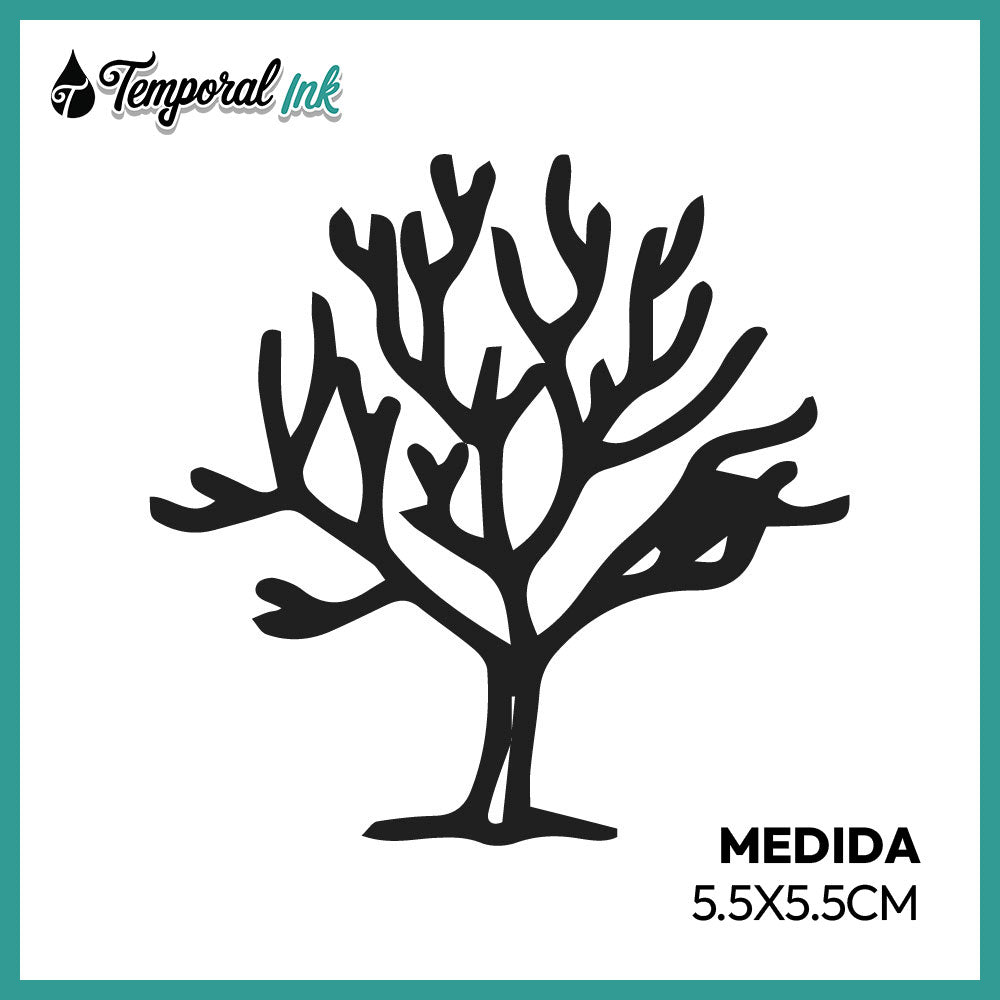 Tatuaje Árbol Minimal