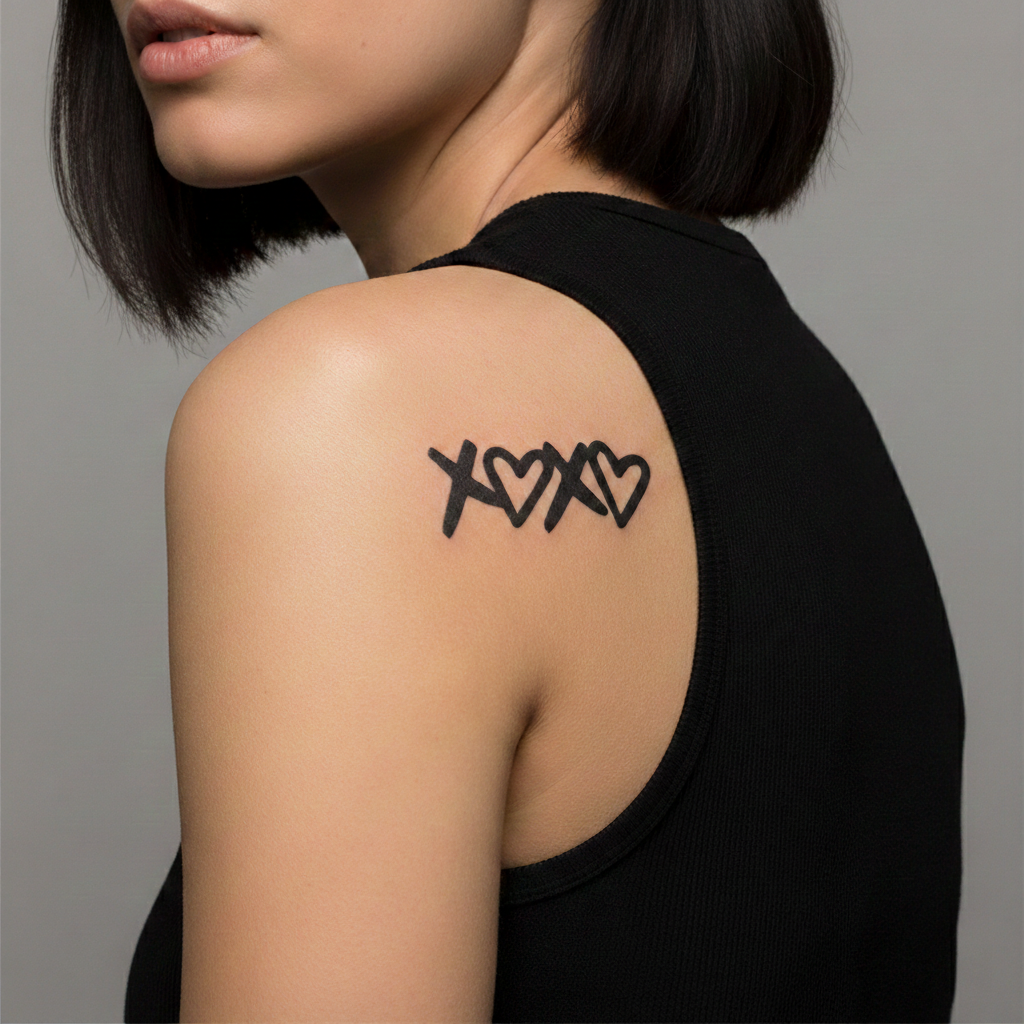 Tatuaje XOXO Love