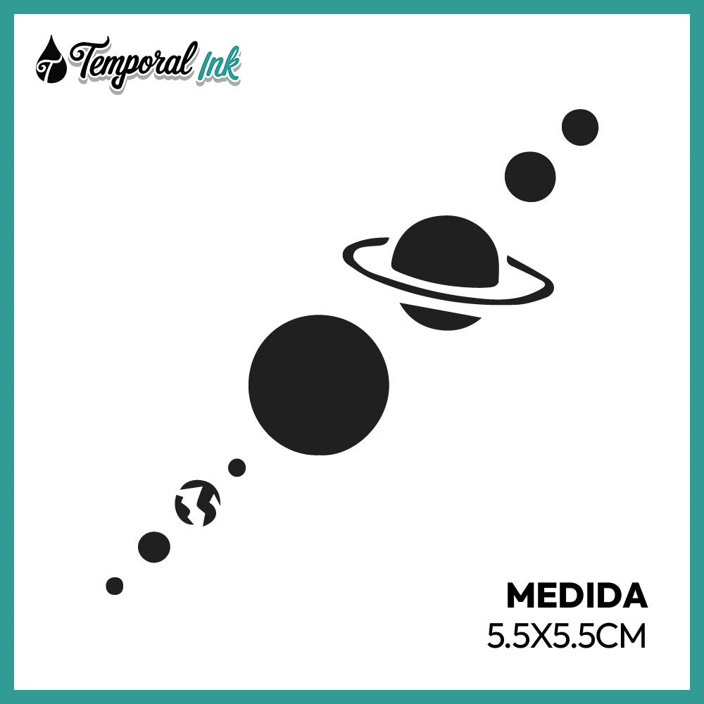 Tatuaje Sistema Solar