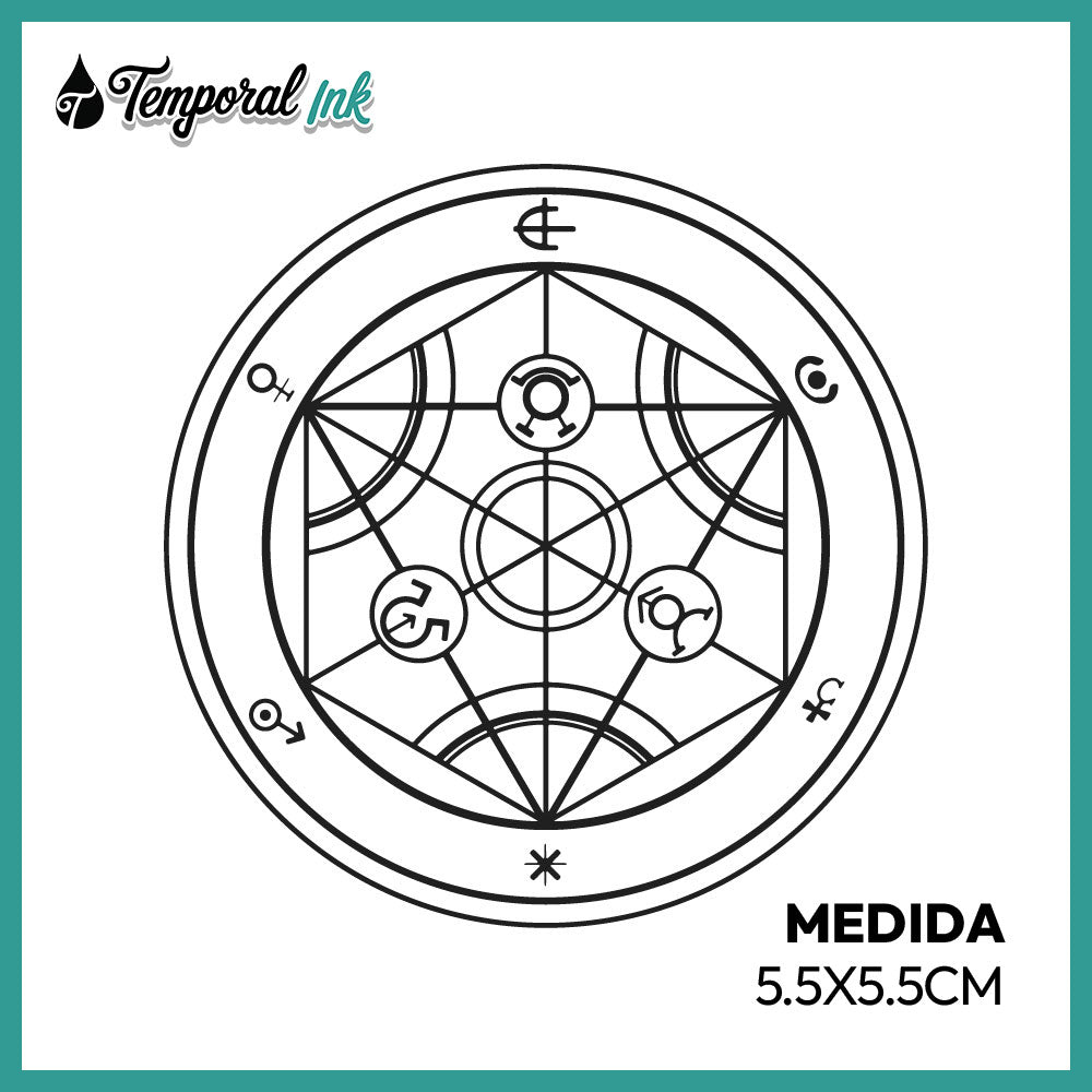 Tatuaje Símbolo Alquímico