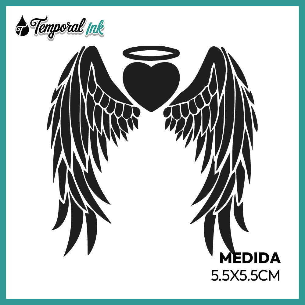 Tatuaje Corazón Alado
