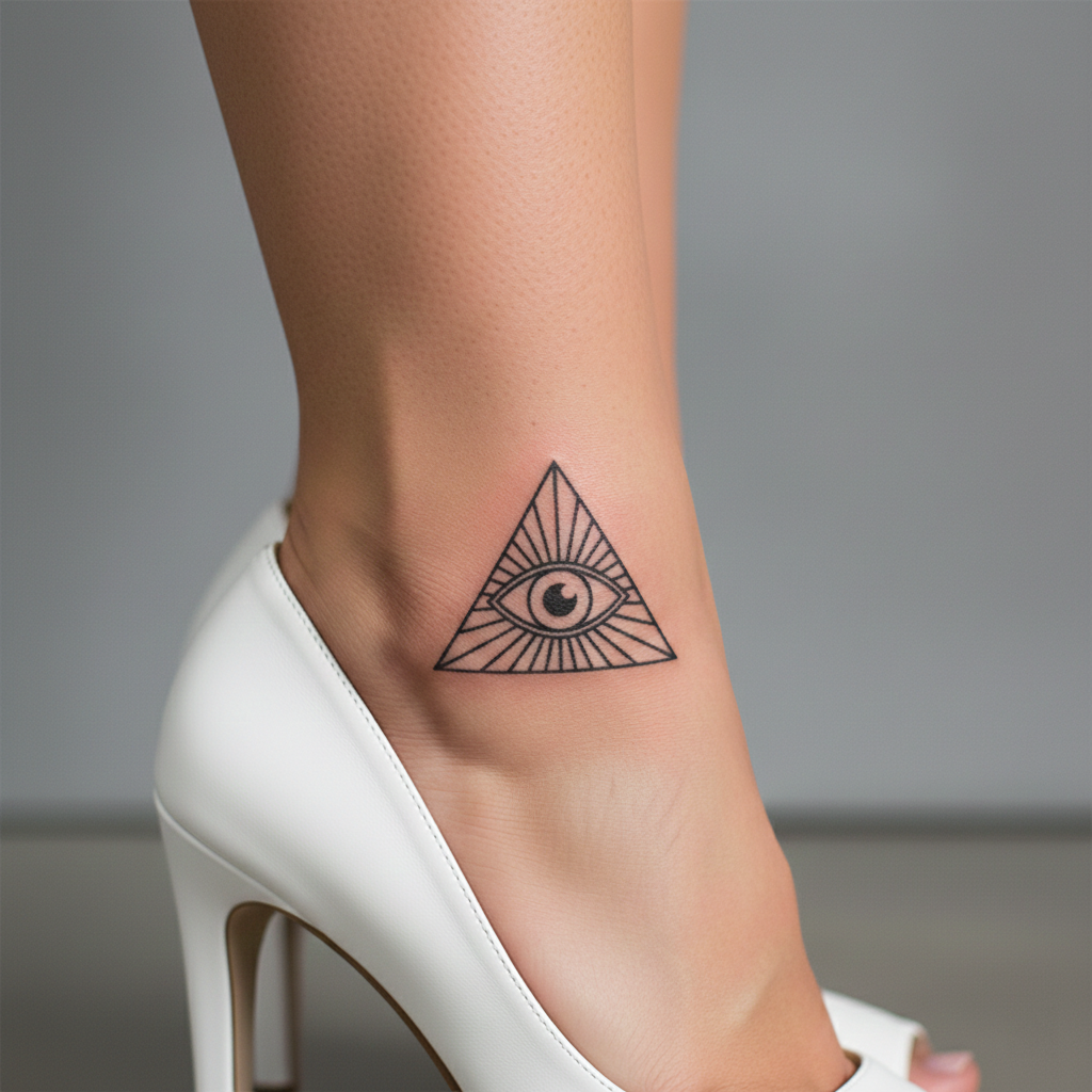 Tatuaje Ojo Piramidal