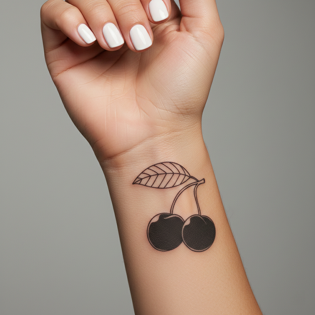 Tatuaje Cerezas