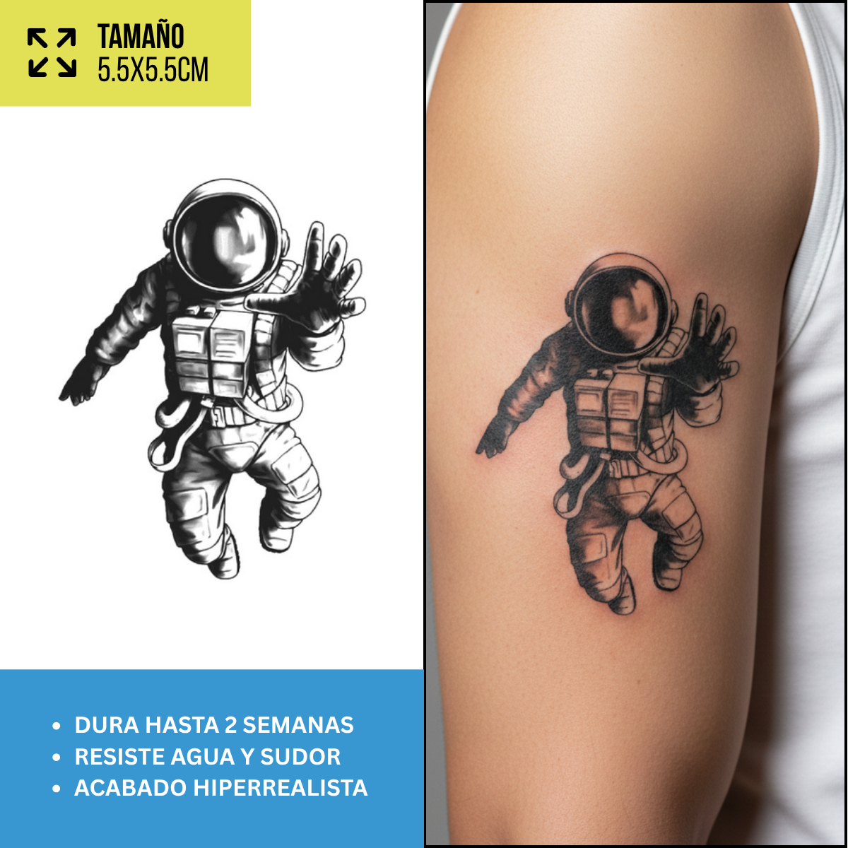 Tatuajes Temporales Más Vendidos | Duran hasta 2 Semanas