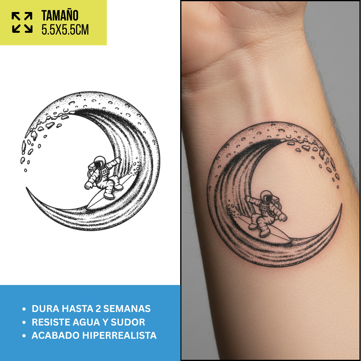 Tatuajes Temporales Más Vendidos | Duran hasta 2 Semanas