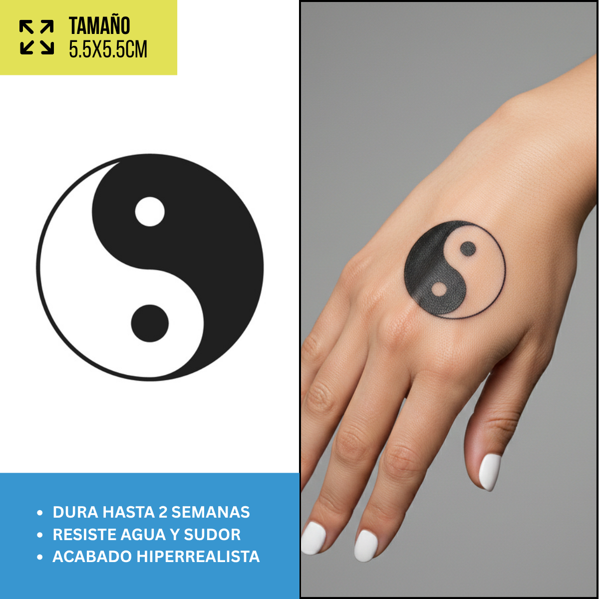 Tatuajes Temporales Más Vendidos | Duran hasta 2 Semanas