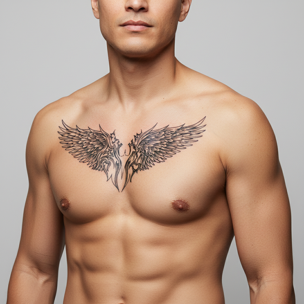 Tatuaje Alas Gráficas