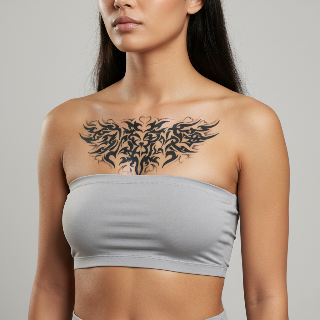 Tatuaje Composición Tribal