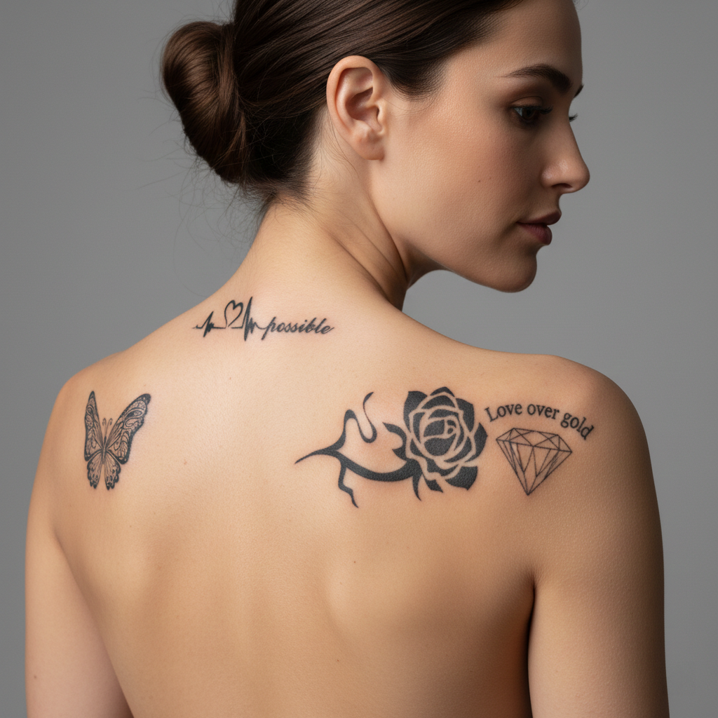 Tatuaje Pack de Mini Íconos