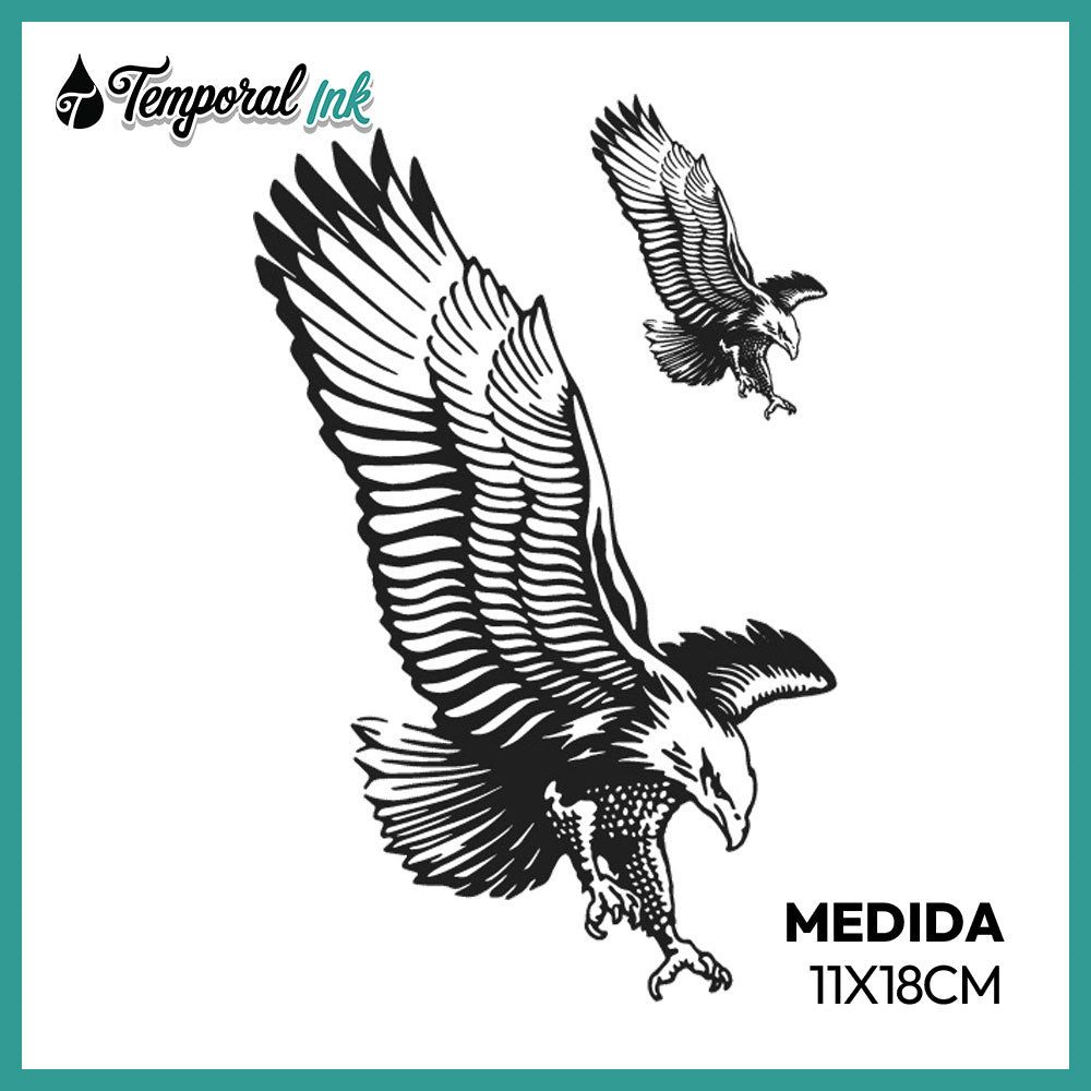Tatuaje Águilas en vuelo