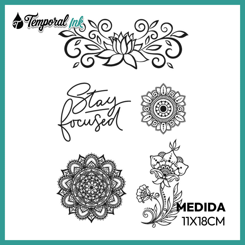 Tatuaje Flores de Loto