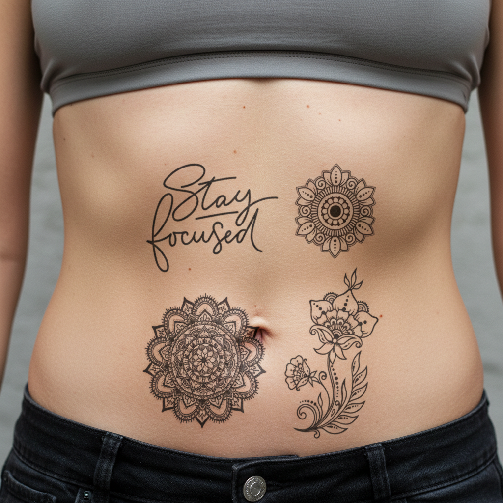 Tatuaje Flores de Loto